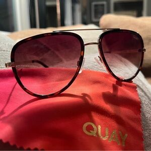 QUAY ALL IN ONE MINI Tortoise Frame - Brown Fade